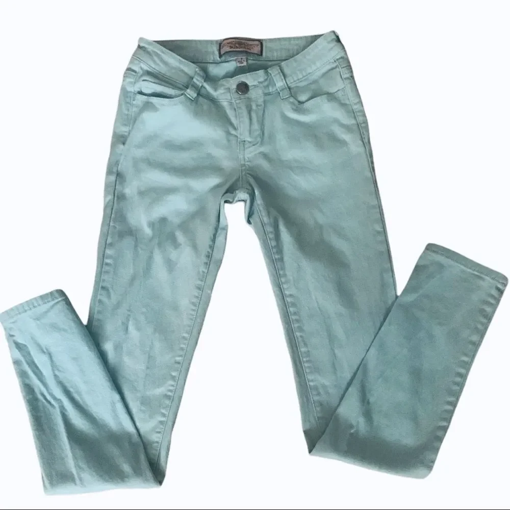 Iris Baby Blue Skinny Jeans Size 1